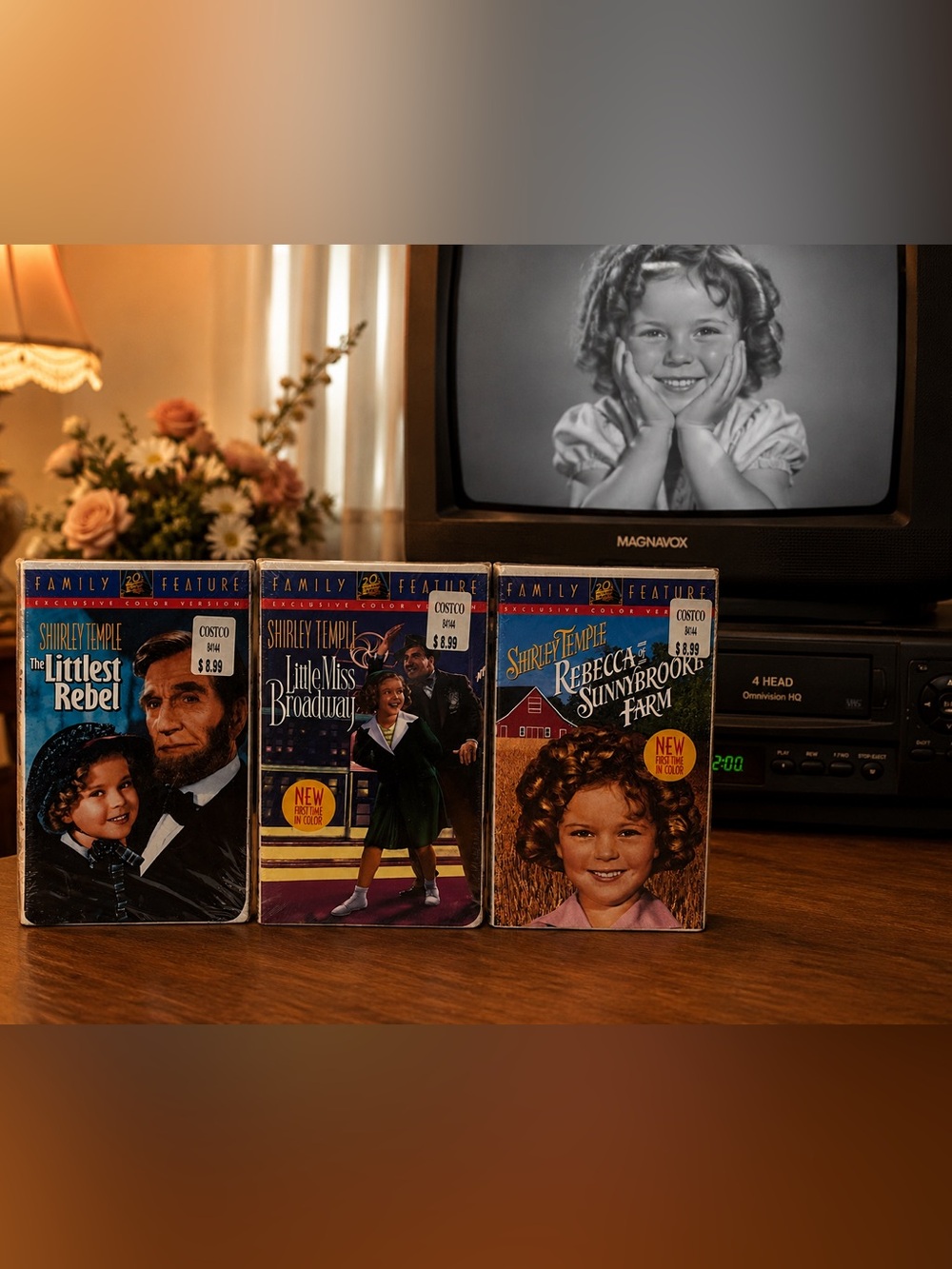 Vintage Shirley Temple VHS Bundle